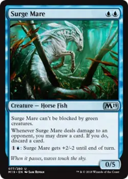 x4 Surge Mare - Core Set 2019 (M19) - NM - MTG - Image 1