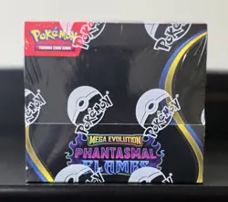 Pokemon TCG Phantasmal Flames Mega Evolution Sealed Booster Box + Acrylic Case - Image 2