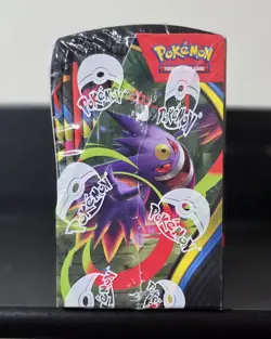 Pokemon TCG Phantasmal Flames Mega Evolution Sealed Booster Box + Acrylic Case - Image 3