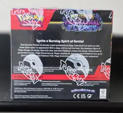 Pokemon TCG Phantasmal Flames Mega Evolution Sealed Booster Box + Acrylic Case - Image 4
