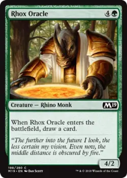 x4 Rhox Oracle - Core Set 2019 (M19) - NM - MTG - Image 1