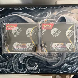 Pokemon Phantasmal Flames Mega Evolution Sealed Booster Box (with acrylics) x 2 - Image 1