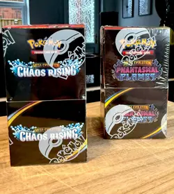 Pokemon TCG Mega Evolution Half Booster Box Bundle SEALED – Phantasmal Flames + - Image 1