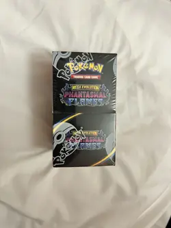 Pokemon Mega Evolution Phantasmal Flames Half Booster Box (18 Packs) NEW SEALED - Image 1