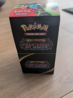 Pokemon Mega Evolution Phantasmal Flames Half Booster Box (18 Packs) NEW SEALED - Image 1