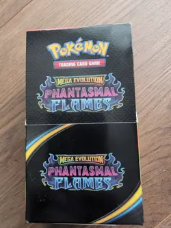 Pokemon Mega Evolution Phantasmal Flames Half Booster Box (18 Packs) NEW SEALED - Image 2