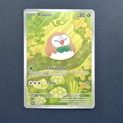 Pokemon TCG Rowlet 90/88 | Perfect Order Illustration Rare NM/M - Image 1