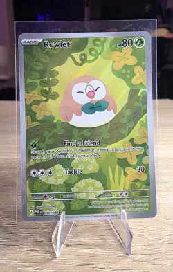 Rowlet 90/88 Perfect Order Illustration Rare Pokemon TCG NM/M - Image 1