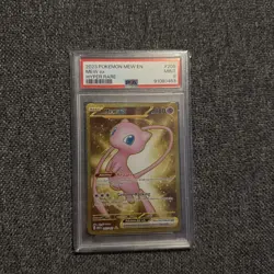 2023 Pokemon 151 Mew ex Hyper Rare 205/165 PSA 9 English EN - Image 1