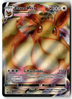 Pokemon Card Eevee VMAX - LP SWSH: Sword & Shield Promo Cards Promo SWSH087 - Image 1