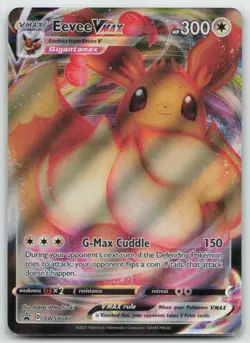 Pokemon - Eevee VMAX SWSH087 Promo Holo - SWSH: Sword & Shield Promo Cards - NM - Image 1