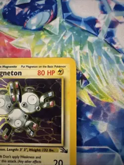 Magneton 11/62 Holo Rare Fossil Pokemon Card WOTC - Image 3