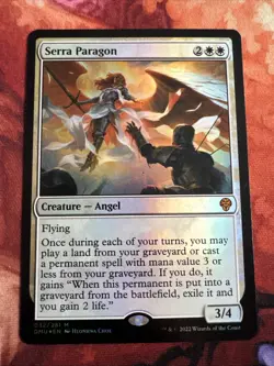 Serra Paragon Foil Dominaria United, LP Condition - Image 1