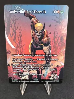 Wolverine, Best There Is (Borderless) 97 Marvel Universe Eternal-Legal NM Regula - Image 1