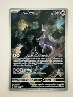 Mewtwo SVP 052 Pokemon TCG Scarlet & Violet 151 Black Star Promo - Image 1