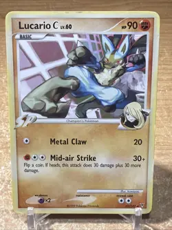 Pokemon TCG - Lucario C 31/147 Supreme Victors Regular - MP - Image 1
