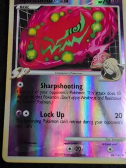 Spiritomb C Reverse Holo Pokemon TCG Supreme Victors 84/147 - Damaged - Image 4