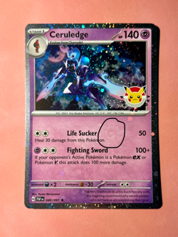 Ceruledge 040/091 Pokemon Day Stamped Black Star Promo Pokemon TCG - Image 1
