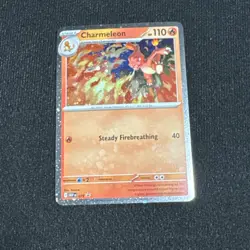 POKEMON TCG CHARMELEON 079 PROMO BLACK STAR HOLO COSMOS - Image 1