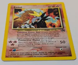 Pokemon Entei Black Star Promo Reverse Holo #34 LP/NM - Image 2