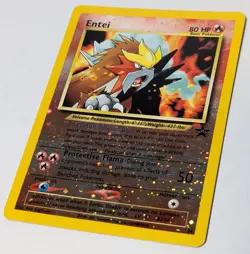 Pokemon Entei Black Star Promo Reverse Holo #34 LP/NM - Image 3