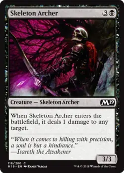 x4 Skeleton Archer - Core Set 2019 (M19) - NM - MTG - Image 1