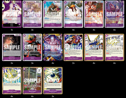 One Piece TCG Purple Enel Deck (Tournament Ready) - Image 3