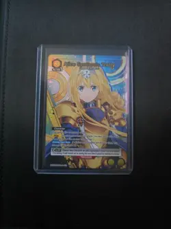 Union Arena CCG Sword Art Online Alice Synthesis Thirty SAO-1-012 Rare One Star - Image 1