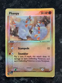 Phanpy - 62/109 - Common Reverse Holo EX Ruby & Sapphire Pokemon Card E29 - Image 1