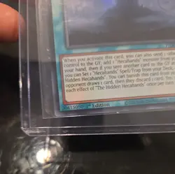The Hidden Hecahands PHRE-EN008 Ultra Rare 1st Edition Yu-Gi-Oh TCG Card - Image 4