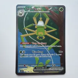 Spidops EX 243/198 SV01 Scarlet & Violet Holo Special Illustration Rare Card NM - Image 1