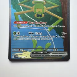 Spidops EX 243/198 SV01 Scarlet & Violet Holo Special Illustration Rare Card NM - Image 4