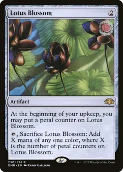 Lotus Blossom Foil - Dominaria Remastered MTG-NM - Image 1