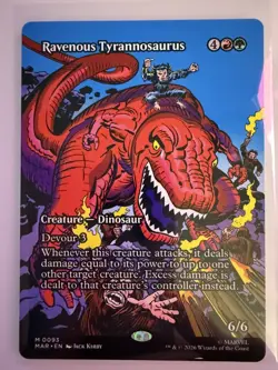 Ravenous Tyrannosaurus - Extended Art MAR NM MTG - Image 1