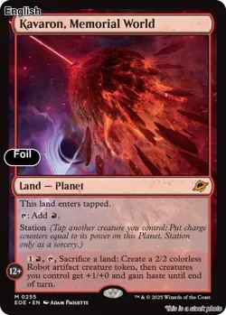 Kavaron, Memorial World EN [EOE - 255] - NM [Foil] TCG MTG - Image 1