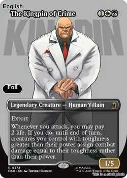 (Preorder) The Kingpin of Crime (Borderless) (0374) EN [MSH - 374] - NM [Foil... - Image 1