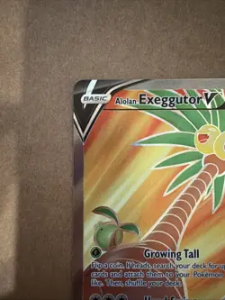 Pokemon TCG Alolan Exeggutor v Full Art Holo Ultra Rare Card Pokemon Go 071/078 - Image 2