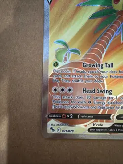 Pokemon TCG Alolan Exeggutor v Full Art Holo Ultra Rare Card Pokemon Go 071/078 - Image 3
