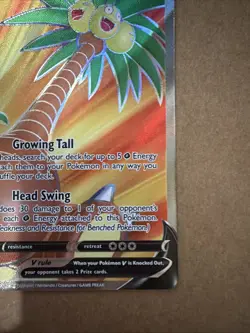 Pokemon TCG Alolan Exeggutor v Full Art Holo Ultra Rare Card Pokemon Go 071/078 - Image 4