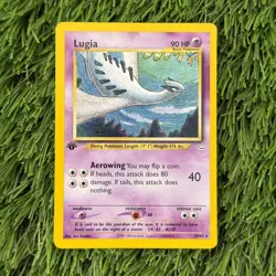 Lugia 20/64 Non Holo Rare 1st Edition Neo Revelation LP - Image 1