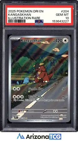 Pokemon 2025 Kangaskhan 204/182 IR Destined Rivals GEM MINT PSA 10 - Image 1