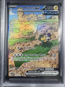 Pokemon Iron Hands ex Special Illustration Rare SIR 248/182 PSA 10 GEM MINT - Image 2
