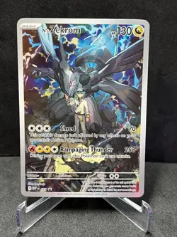 N's Zekrom 031 Holo Promo Mega Evolution Promo Pokemon Near Mint - Image 1