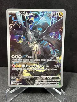 N's Zekrom 031 Holo Promo Mega Evolution Promo Pokemon Near Mint - Image 1