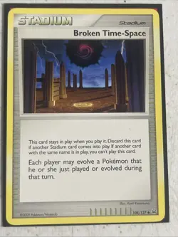 Pokemon Broken Time-Space Platinum #104/127 Game Artwork - Image 1