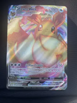 Eevee VMAX SWSH087 Holo Promo Sword & Shield Promo Pokemon NM Free Shipping - Image 1