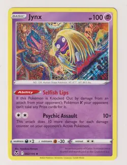 Jynx - Pokemon 2022 - Silver Tempest - 062 / 195 boosterfrisch - Image 1