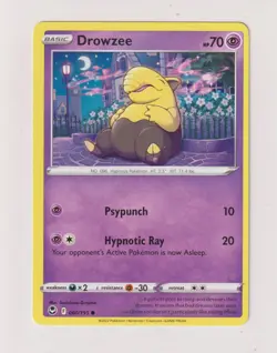 Drowzee - Pokemon 2022 - Silver Tempest - 060 / 195 - NM - Image 1