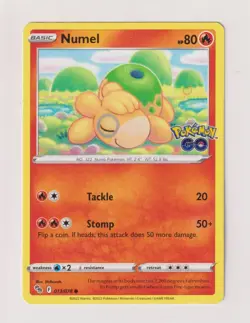 Numel / Camaub - Pokemon 2022 - Pokemon GO - 013 / 078 - NM - Image 1