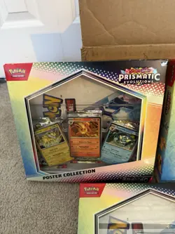 POKEMON PRISMATIC EVOLUTIONS POSTER COLLECTION BOX - LOT OF 3 - Image 3